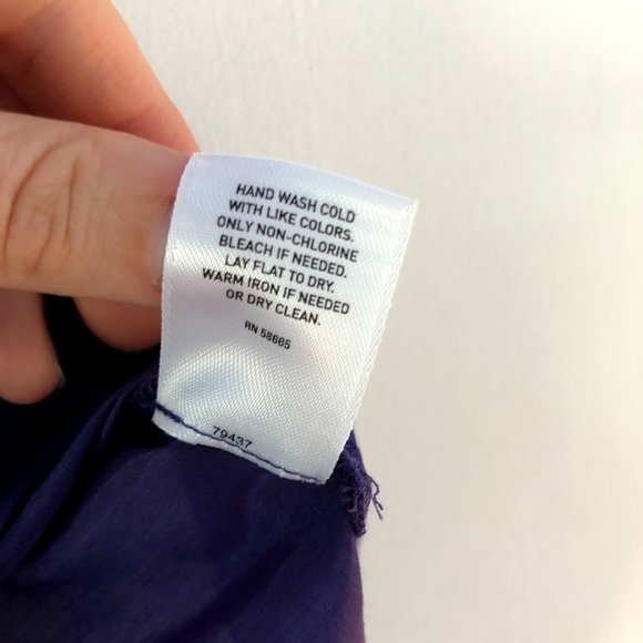 Anthropologie Flounce TBD Purple Silk Blend Short Sleeve Blouse Size L Button Up - Picture 6 of 7